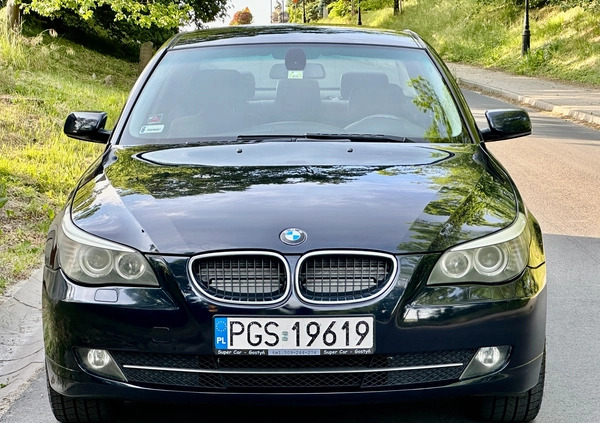 BMW Seria 5 cena 27800 przebieg: 270000, rok produkcji 2008 z Choszczno małe 137